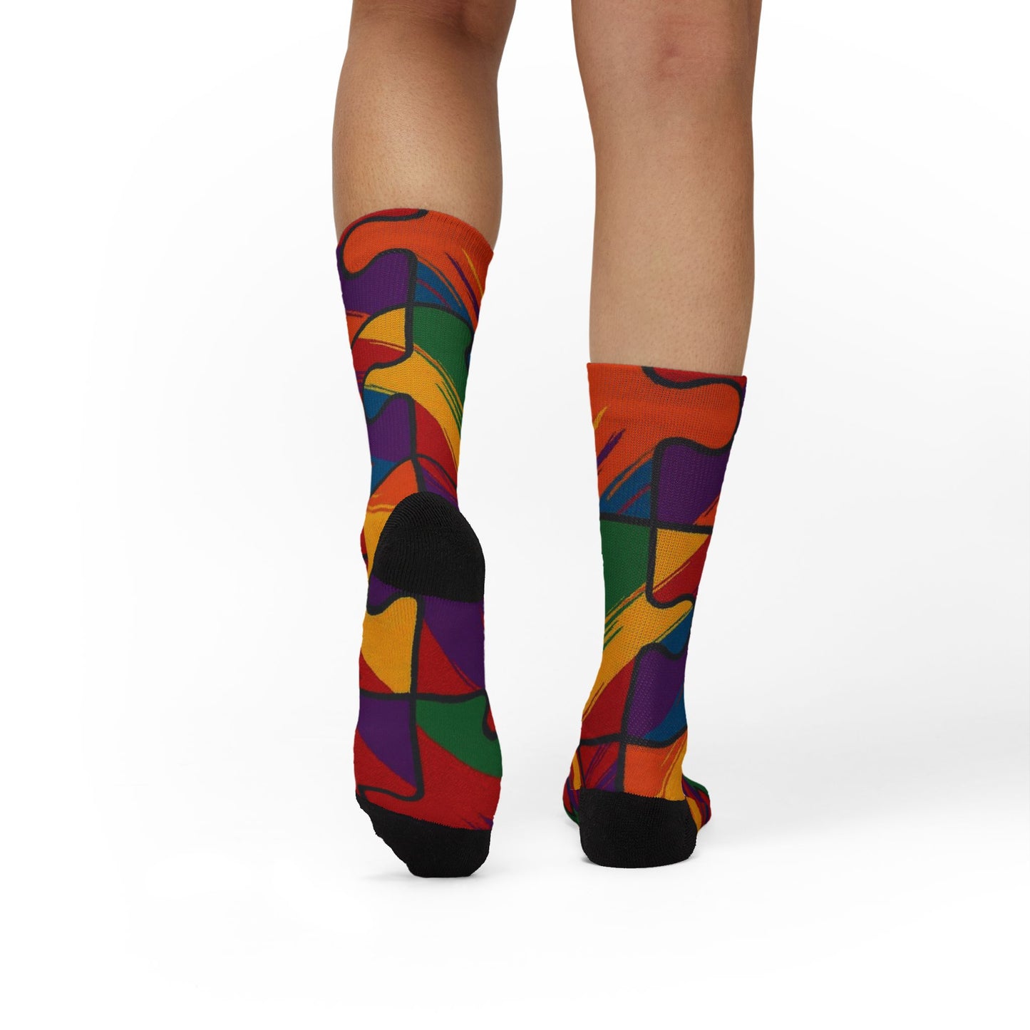 Abstract Streetwear Socks