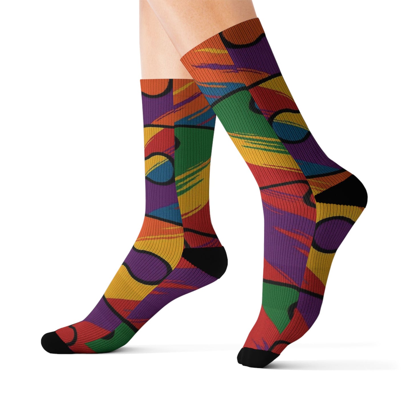 Abstract Streetwear Socks