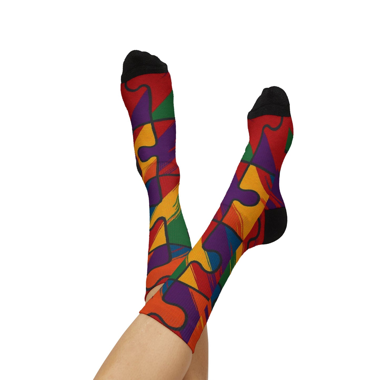 Abstract Streetwear Socks