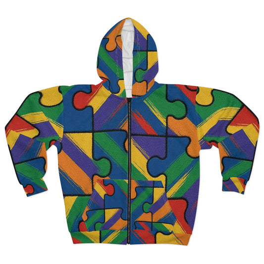 Unisex Zip Hoodie (AOP)